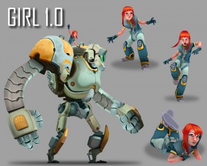 Wayward: Girl and Robot